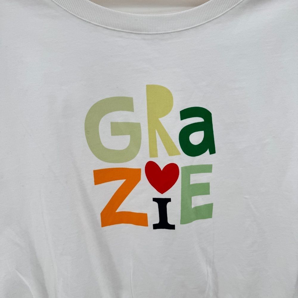 GRAZIE Printed T Shirt Womens Size XL 100% Cotton - Picture 3 of 10